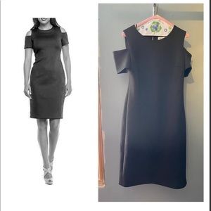 NWT Calvin Klein Cold Shoulder Dress, 12